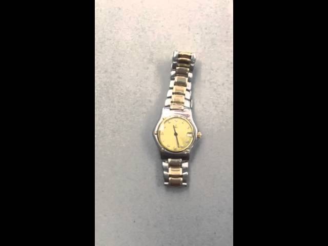 Ebel Lady Watch After Repair