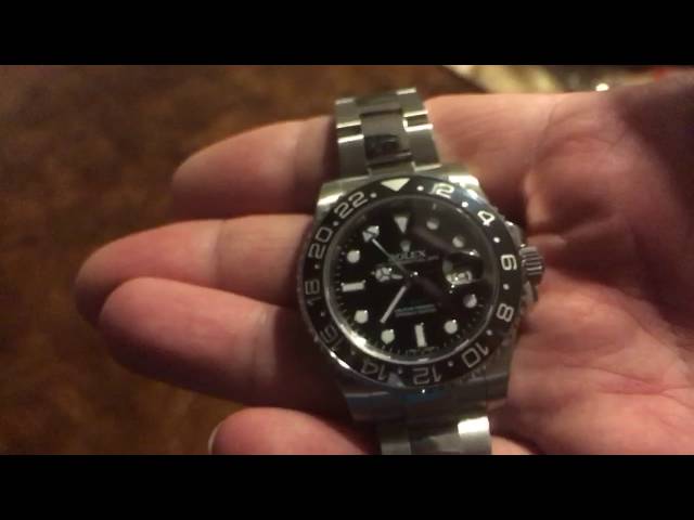 Ceramic Stainless Steel GMT Rolex -- 2014