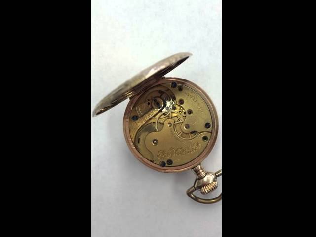 Elgin pocket watch 1930
