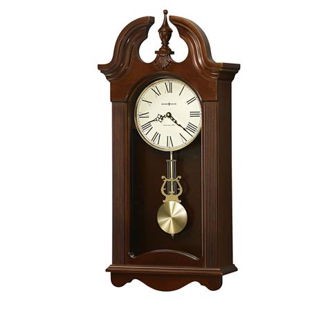 - HOWARD MILLER WALL CLOCK WITH WEST CHIMES 625583 625-583 AARON 