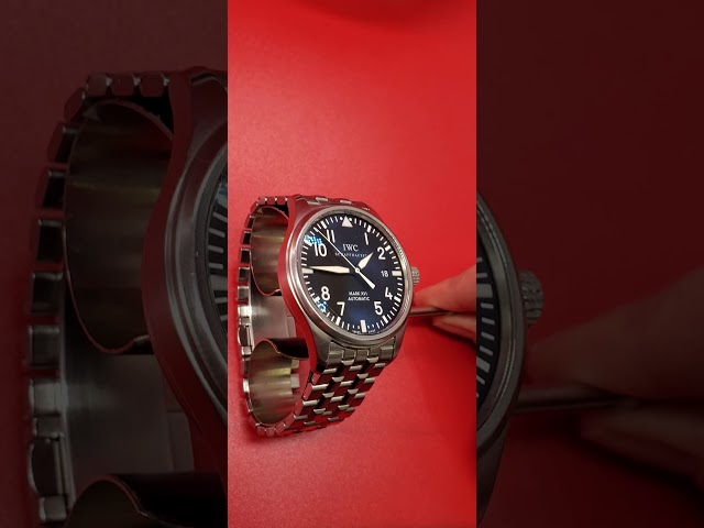 IWC PILOT MARK XVI Mens watch work done by Village Watch Center